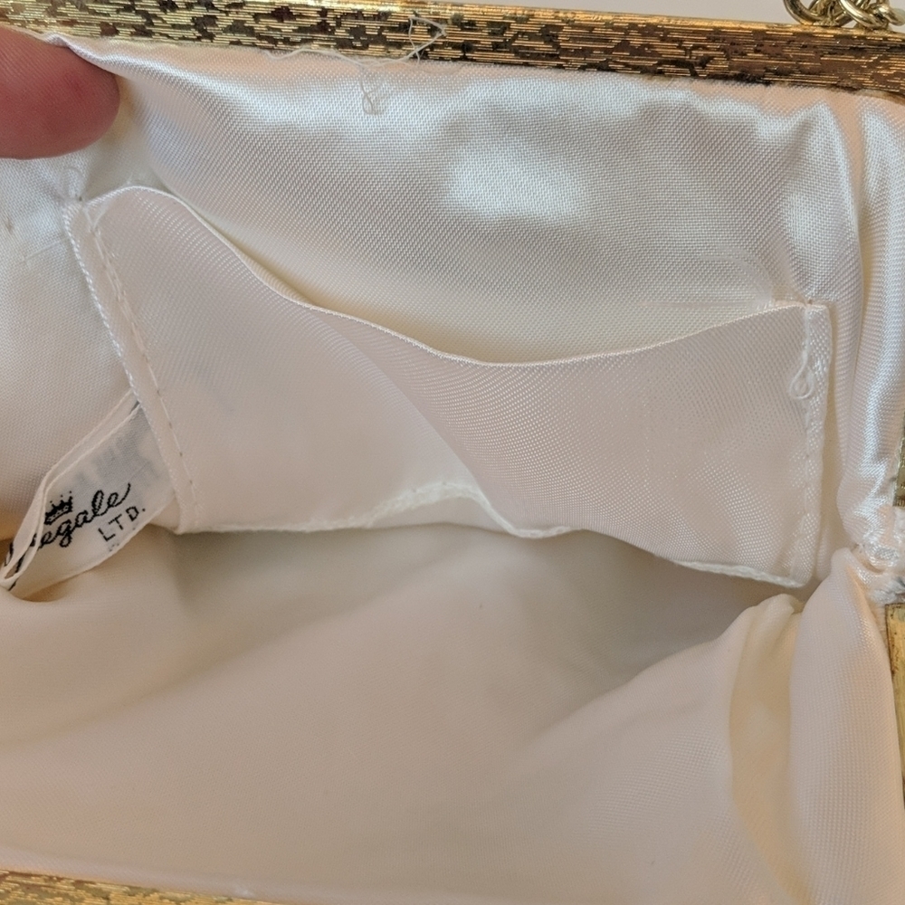LA REGALE Vintage 1960's Hand Made Evening Bag - Picture 6 of 6